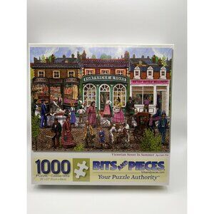 Victorian Street In Summer 1000-Piece Puzzle By Bits And Pieces - 20"x27" - Age